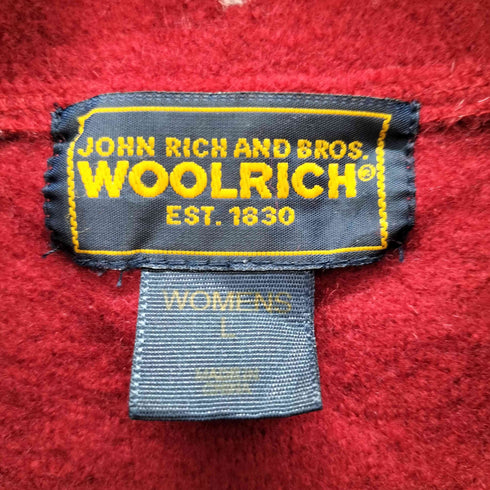 ウールリッチ WOOLRICH アニマル刺繍 チロリアン ニットベスト レディース import:L