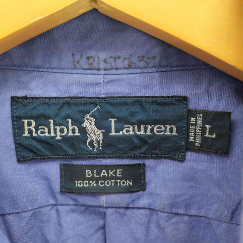 ラルフローレン RALPH LAUREN ポニー刺繍 ボタンダウン シャツ メンズ import:L