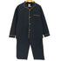 THE MOTT HOUSE TOKYO june pajama set navy quilting with yellow piping パジャマ セットアップ メンズ L