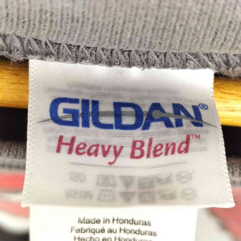 GILDAN ボディ SNOWMAN SWEAT 雪だるま プリント クルーネック プルオーバー スウェット メンズ import:L