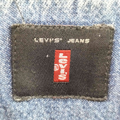 リーバイス Levis 90S RED TAB クロップド デニム シャツ レディース import:L