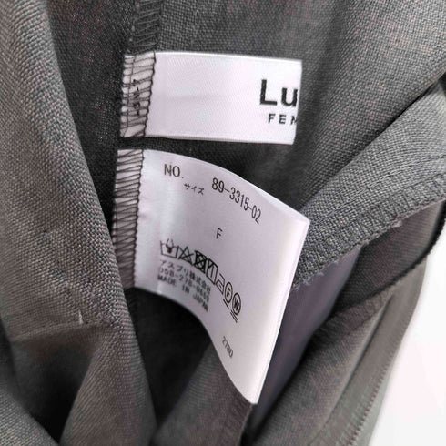 ルイス ファム Luis FEMME 「mi-企画/セットアップ対応」3タックワイドパンツ レディース FREE