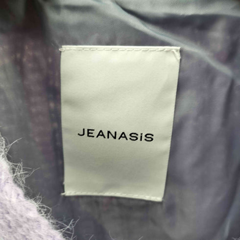 ジーナシス JEANASIS モヘアライクステッチカーディガン レディース FREE