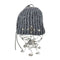 SURGERY CLOVER LOGO DOUBLE STRAP BEANIE street メンズ FREE