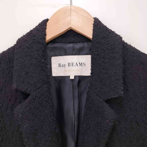 レイビームス Ray BEAMS ツイードロングチェスターコート レディース JPN:1