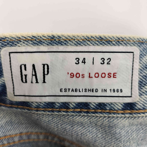 ギャップ Gap 90S LOOSE LIGHT WASH DENIM ルーズ ライト ウォッシュ デニム パンツ メンズ 34X32
