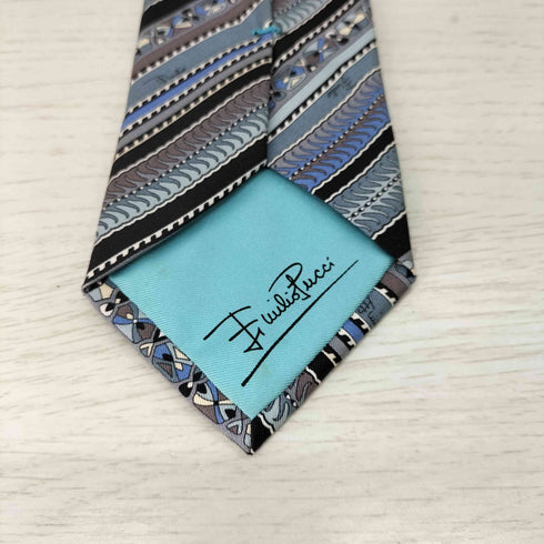 EMLICO PUCCI シルクネクタイ メンズ