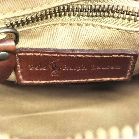 ポロラルフローレン POLO RALPH LAUREN 2way ブラックウォッチ ショルダー ミニボストンバッグ レディース