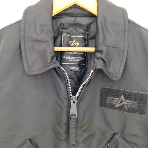 アルファインダストリーズ ALPHA INDUSTRIES CWU-45P TIGHT FIT フライトジャケット メンズ M