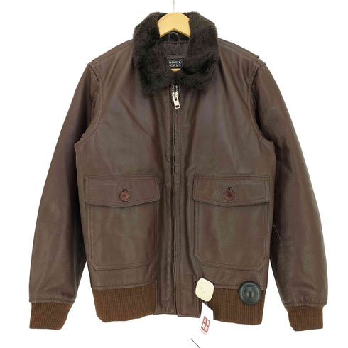 ホーンワークス HORN WORKS 本革 G-1フライトジャケット メンズ L