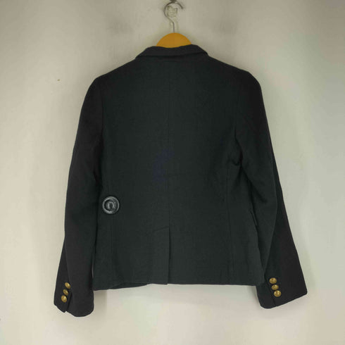 ブラックコムデギャルソン BLACK COMME des GARCONS 金ボタンウールコート メンズ S