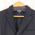 ブラックコムデギャルソン BLACK COMME des GARCONS 金ボタンウールコート メンズ S