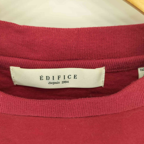 エディフィス EDIFICE クルーネック 半袖Tシャツ カットソー レディース