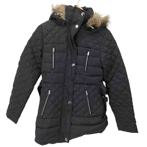 MODA INTERNATIONAL ウエストベルト キルティングダウンコート レディース import:S