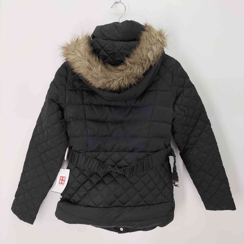 MODA INTERNATIONAL ウエストベルト キルティングダウンコート レディース import:S