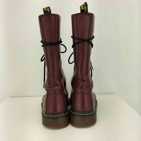 ドクターマーチン Dr.Martens 14ホール バーガンディ レザーブーツ レディース UK:3
