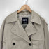 ザラ ZARA ハーフトレンチコート レディース import:XS