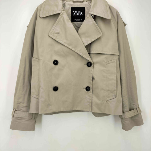 ザラ ZARA ハーフトレンチコート レディース import:XS