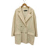 ザラ ZARA ウール混 金ボタンダブルジャケット レディース import:M