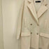 ザラ ZARA ウール混 金ボタンダブルジャケット レディース import:M