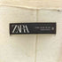 ザラ ZARA ウール混 金ボタンダブルジャケット レディース import:M