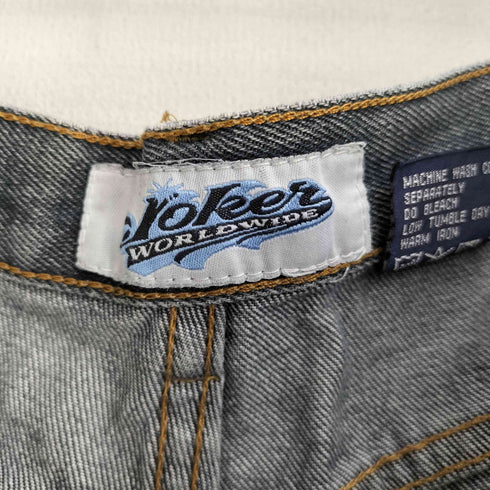 JOKER 90S ペインター ダメージ バギーデニムパンツ B系 メンズ 38