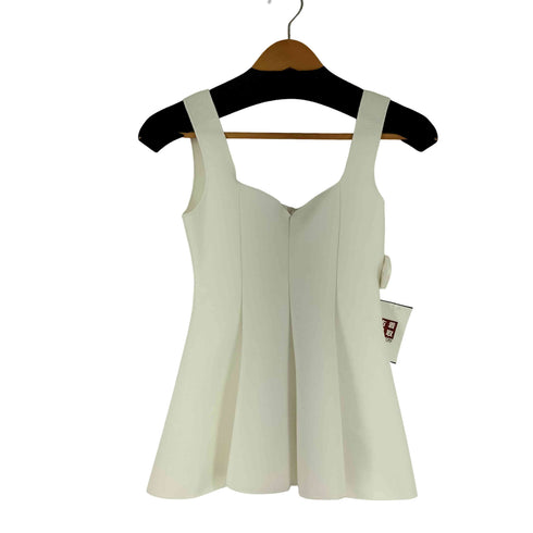 ザラ ZARA ペプラム ストレッチ トップス レディース M
