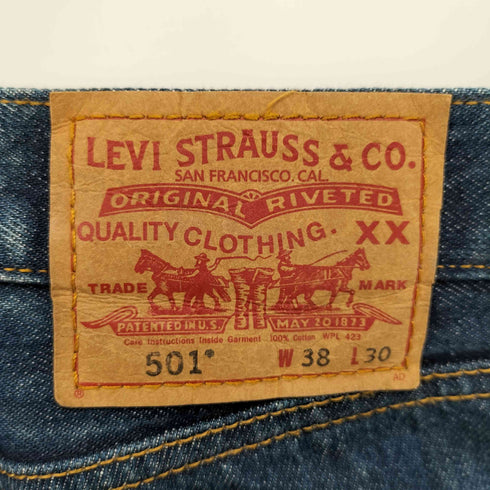 リーバイス Levis 00S メキシコ製 ボタン裏4032刻印 501 ボタンフライ デニム パンツ 08年製 メンズ W38 L30