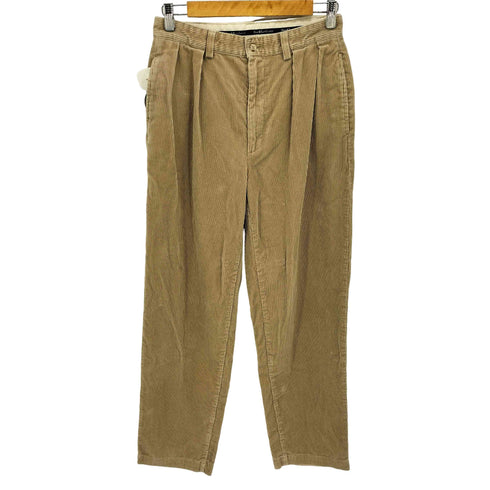 ポロラルフローレン POLO RALPH LAUREN 90s POLO CORDS 太畝 2タック ワイドテーパード コーデュロイパンツ メンズ 31×32