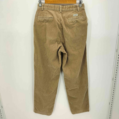 ポロラルフローレン POLO RALPH LAUREN 90s POLO CORDS 太畝 2タック ワイドテーパード コーデュロイパンツ メンズ 31×32