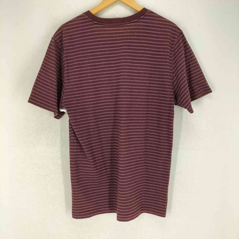 カーハートワークインプログレス Carhartt WIP ORIGINAL FIT ボーダーポケットTシャツ メンズ S