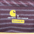 カーハートワークインプログレス Carhartt WIP ORIGINAL FIT ボーダーポケットTシャツ メンズ S