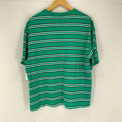 スラッシャー THRASHER フレイムロゴ刺繍ボーダーTシャツ メンズ S