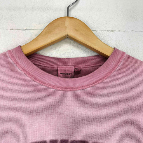 マウジー moussy Y2K BLEEDING INK T shirt レディース FREE