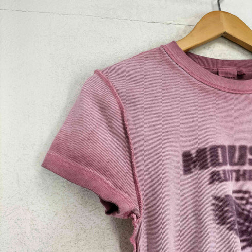 マウジー moussy Y2K BLEEDING INK T shirt レディース FREE