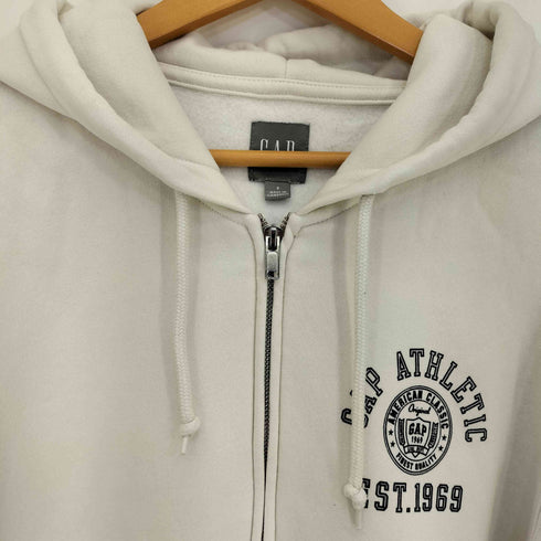 ギャップ Gap ヴィンテージソフト GAPアスレチックロゴ ジップアップパーカー メンズ import:S