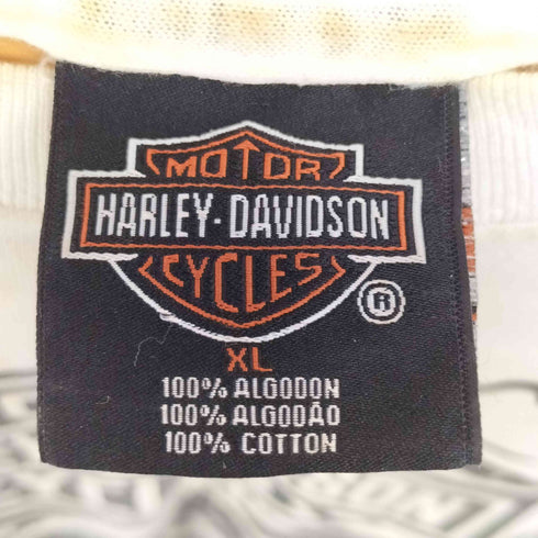 ハーレーダビッドソン HARLEY-DAVIDSON 00s CANCUN MEXICO Vツインエンジン ロングスリーブTシャツ メンズ import:XL