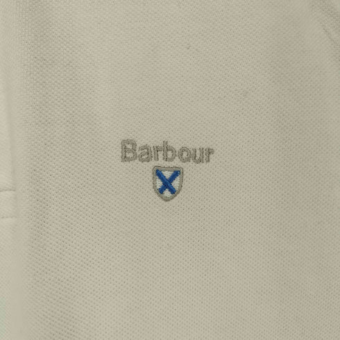 バブアー Barbour ロゴ刺繍ポロシャツ メンズ M