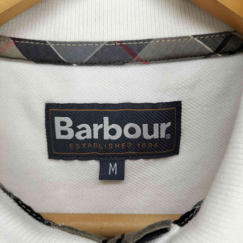 バブアー Barbour ロゴ刺繍ポロシャツ メンズ M