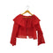 エヌナチュラルビューティーベーシック N.NATURAL BEAUTY BASIC ラッフルカラーシアーブラウス レディース import:M
