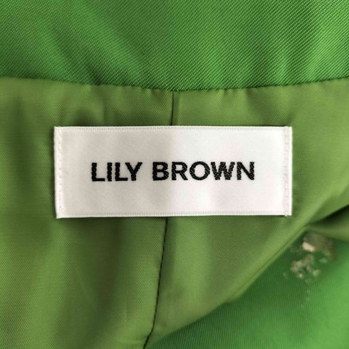 リリーブラウン Lily Brown 22AW ビックカラートレンチコート レディース FREE