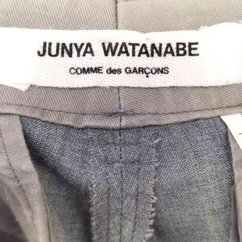ジュンヤワタナベコムデギャルソン JUNYA WATANABE COMME des GARCONS 99SS ストライプ アンクル丈スラックス レディース