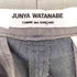 ジュンヤワタナベコムデギャルソン JUNYA WATANABE COMME des GARCONS 99SS ストライプ アンクル丈スラックス レディース