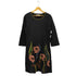 DERHY 花柄コットンワンピース レディース import:M