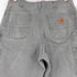カーハート Carhartt WASHED DUCK WORK DUNGAREE PANT-MOSS メンズ 33×32