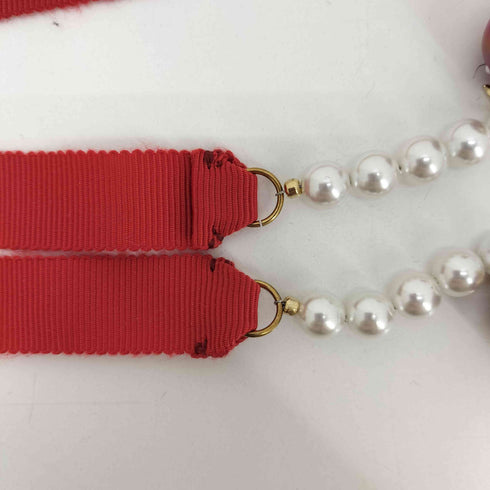 ミルク MILK 24SS STRAWBERRY ストロベリー パール ネックレス チョーカー レディース