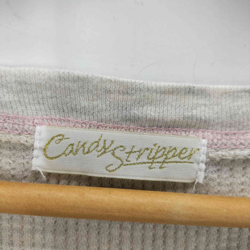 キャンディストリッパー Candy Stripper BE YOURSELF WAFFLE BIG ワッフル ビッグ Tシャツ レディース JPN:2