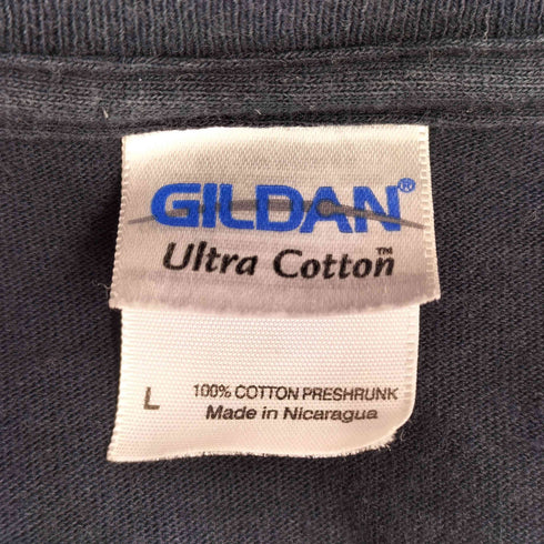 ギルダン GILDAN moon equipped 両面プリントクルーネックTシャツ メンズ L