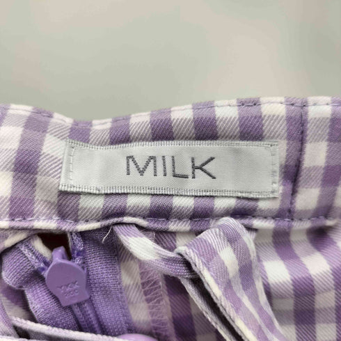 ミルク MILK 22AW Heart JSK ハート ジャンパー スカート ギンガムチェック レディース FREE