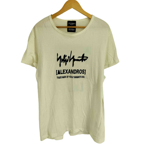 ヨウジヤマモト Yohji Yamamoto バンドコラボプリント S/S Tシャツ メンズ JPN:3